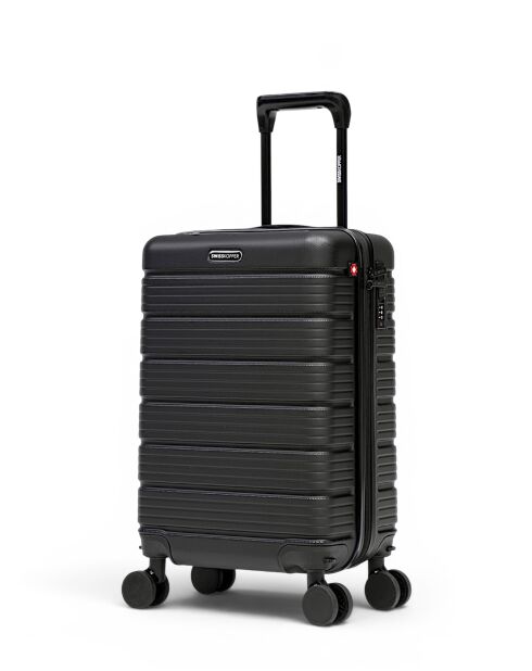 Valise cabine Lugano noir - 55,5x34x23 cm