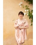 Stola Shine Edgar in modal e seta in oro rosa - 70x200 cm