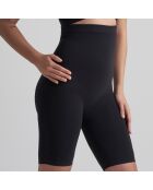 Short taille haute Soft touch noir