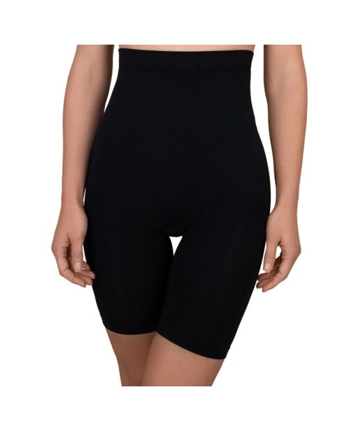 Short taille haute Soft touch noir