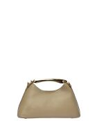 Bolso Hindbag de piel de barro - 11,5x24x9,5 cm