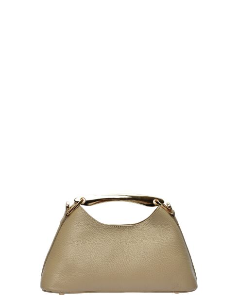Bolso Hindbag de piel de barro - 11,5x24x9,5 cm