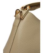 Bolso Hindbag de piel de barro - 11,5x24x9,5 cm