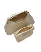Bolso Hindbag de piel de barro - 11,5x24x9,5 cm