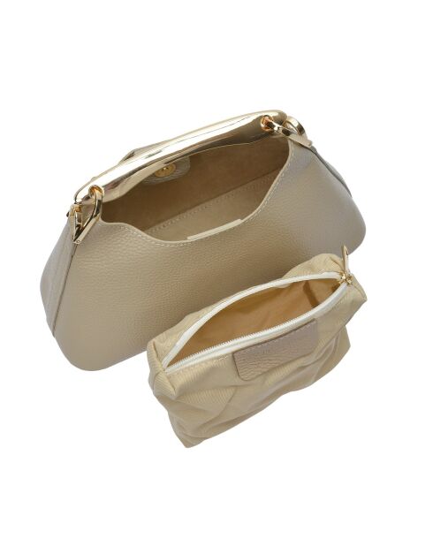 Bolso Hindbag de piel de barro - 11,5x24x9,5 cm