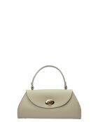 TSBV 55 beige leren draagtas - 15x30x9 cm