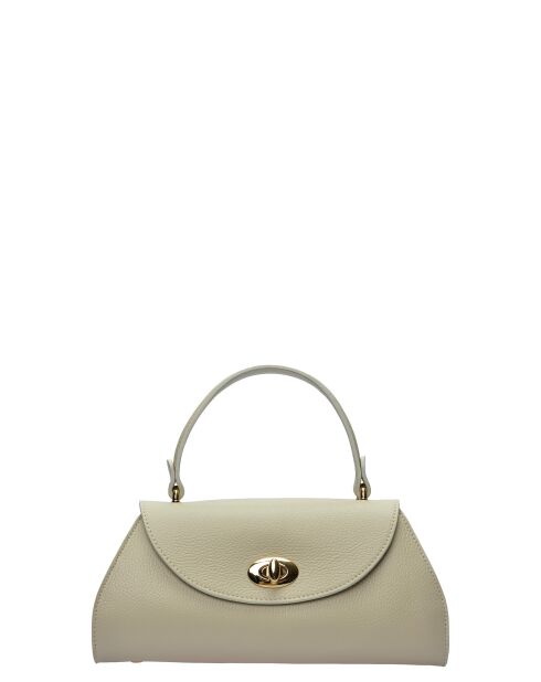 TSBV 55 beige leren draagtas - 15x30x9 cm