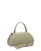 TSBV 55 beige leren draagtas - 15x30x9 cm