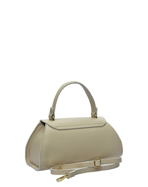 TSBV 55 beige leren draagtas - 15x30x9 cm