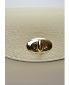 TSBV 55 beige leren draagtas - 15x30x9 cm