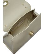 TSBV 55 beige leren draagtas - 15x30x9 cm
