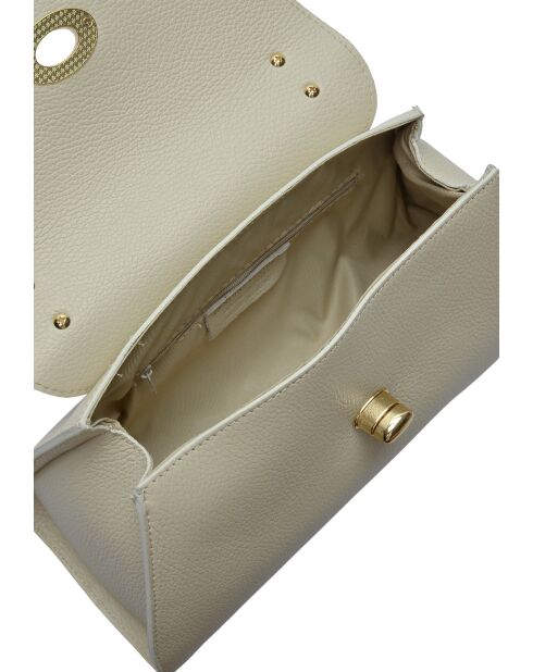 TSBV 55 beige leren draagtas - 15x30x9 cm