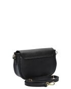 Freitag Schultertasche aus schwarzem Leder - 13x20x7,5 cm