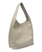 TSBV 57 beige leren hobotas - 32x43x15 cm