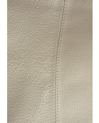 TSBV 57 beige leren hobotas - 32x43x15 cm