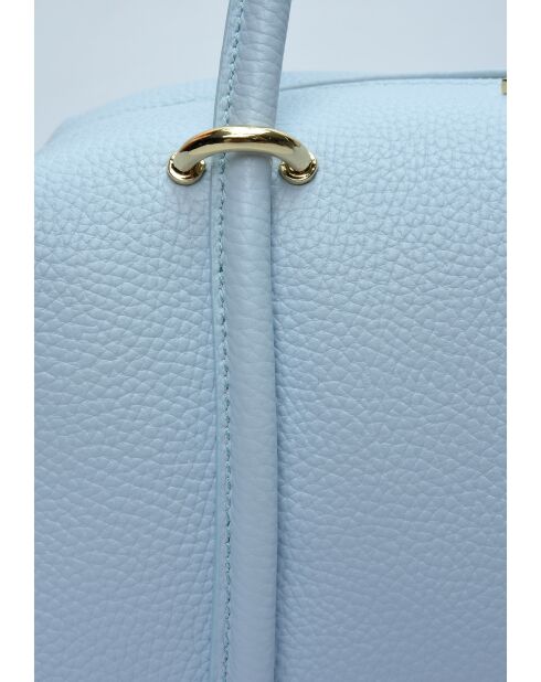 TSBV 51 Celeste Schultertasche aus Leder - 13x30x12,5 cm
