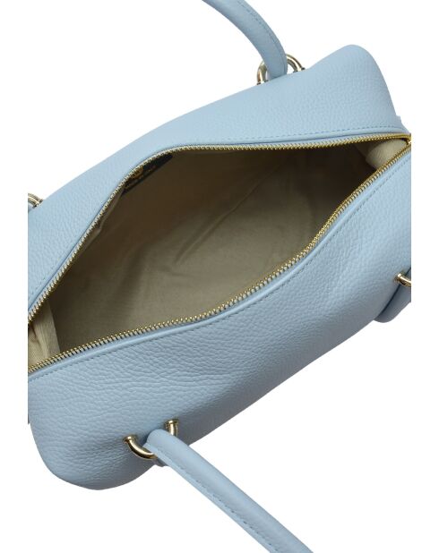 TSBV 51 Celeste Schultertasche aus Leder - 13x30x12,5 cm