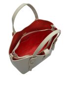 SBV 60 beige leren draagtas - 16x20x9 cm