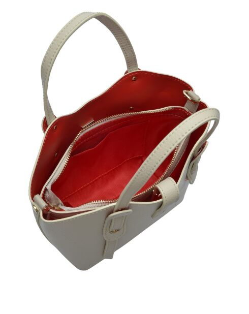 SBV 60 beige leren draagtas - 16x20x9 cm