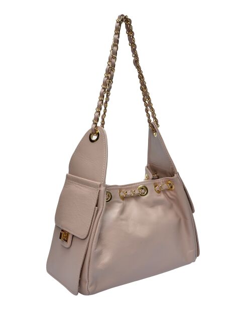 Bandolera SBV 80 en piel empolvada - 20x26x11 cm
