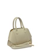 SBV 79 Tragetasche aus beigefarbenem Leder - 16x22,5x5,5 cm
