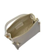 Ree Projects beigefarbene Lederhandtasche - 12x19x9 cm