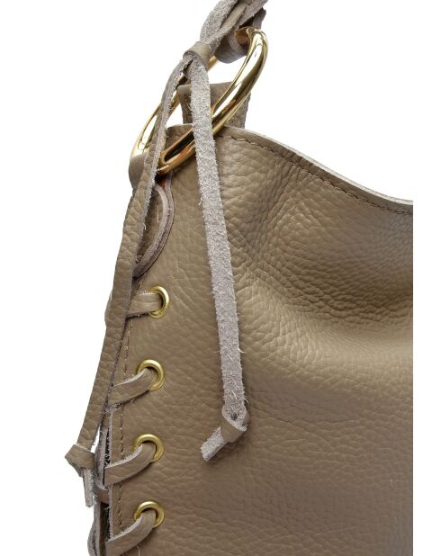 Behno Schultertasche aus Schlammleder - 23x40x3,5 cm