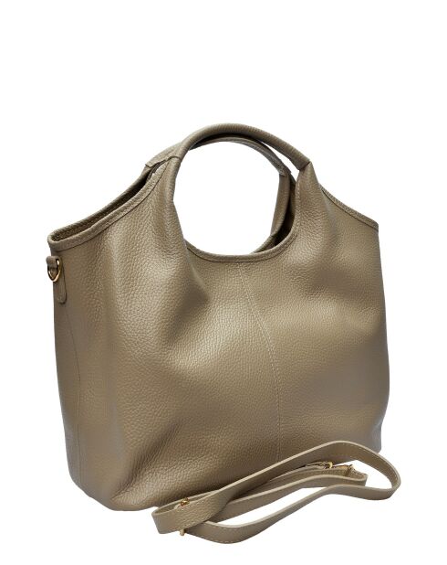 Nat & Nin Schultertasche aus Schlammleder - 24x40x14,5 cm