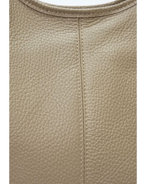 Nat & Nin Schultertasche aus Schlammleder - 24x40x14,5 cm