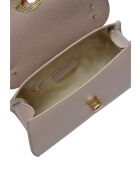 TSBV 55 Tragetasche aus puderfarbenem Leder - 15x30x9 cm