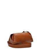Demellier Schultertasche aus cognacfarbenem Leder - 16,5 x 28 x 10 cm