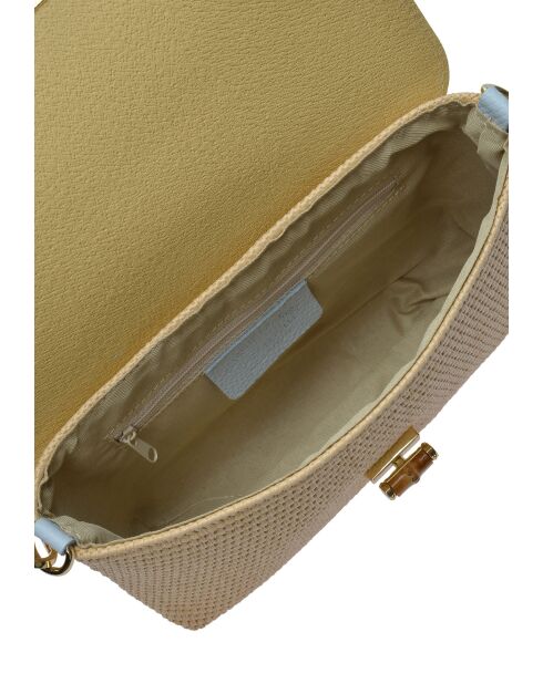 Rive Claire Celeste Schultertasche aus Leder - 15x25x5,5 cm