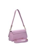 TSBV 49 rosa Schultertasche aus Leder - 11x26x6 cm