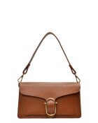 SBV 82 cognac leren schoudertas - 14x25,5x9 cm