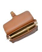 SBV 82 cognac leren schoudertas - 14x25,5x9 cm