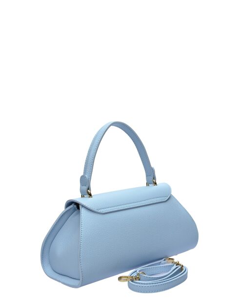 Bolso TSBV 55 de piel celeste - 15x30x9 cm