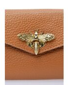 SBV 59 Geldbörse aus cognacfarbenem Leder - 9x19x/ cm