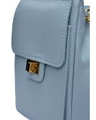 SBV 80 Celeste Schultertasche aus Leder - 20x26x11 cm