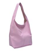 Borsa hobo TSBV 57 in pelle rosa - 32x43x15 cm