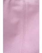 Borsa hobo TSBV 57 in pelle rosa - 32x43x15 cm