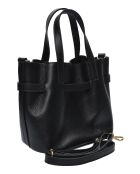 Sac à main en cuir Parker Clay noir - 23x25.5x16.5 cm