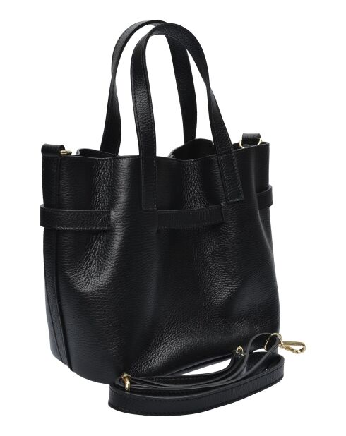 Sac à main en cuir Parker Clay noir - 23x25.5x16.5 cm