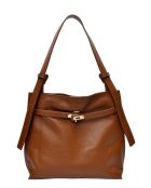 SBV 76 cognac leren hobotas - 28x38,5x7,5 cm