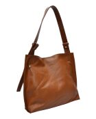 SBV 76 cognac leren hobotas - 28x38,5x7,5 cm