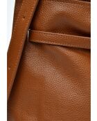 SBV 76 cognac leren hobotas - 28x38,5x7,5 cm