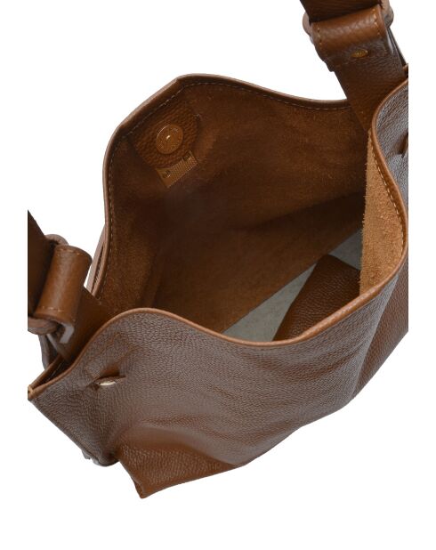 SBV 76 cognac leren hobotas - 28x38,5x7,5 cm