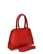 Bolso SBV 79 de piel roja - 16x22,5x5,5 cm