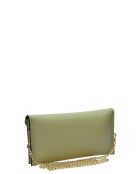 Loxwood pistachegroene leren schoudertas - 10x22x 1 cm