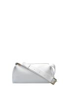 Sac bandoulière en cuir Rsypetiste blanc - 16.5x28x10 cm