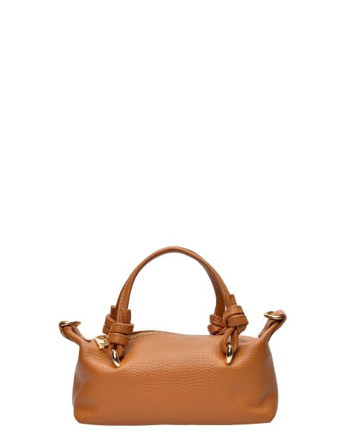 Sac bandoulière en cuir Mission Workshop cognac - 8.5x10x7 cm